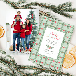 Whimsical Retro | God jul Fotobu Julkort