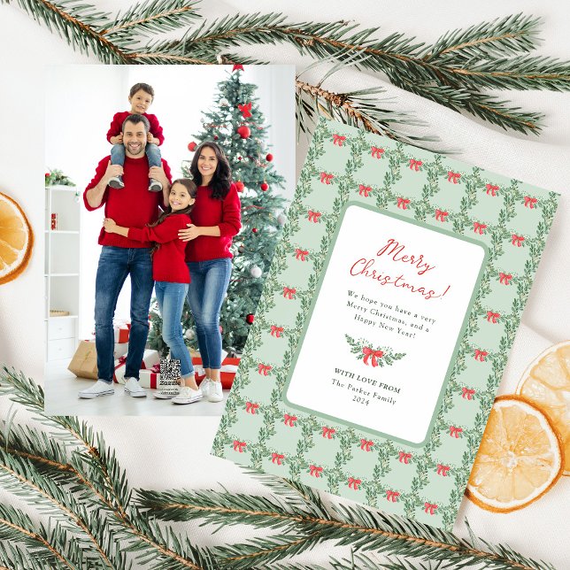 Whimsical Retro | God jul Fotobu Julkort (Skapare uppladdad)