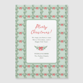 Whimsical Retro | Magnetkort för God jul