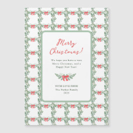 Whimsical Retro | Magnetkort för God jul