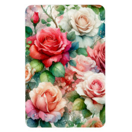 Whimsical Rosmönster Magnet