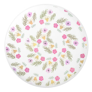 Whimsical Rustik Floral Prinsessa Flickor Sovrum Knopp