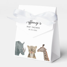 Whimsical Safari Animals Baby Shower Presentaskar
