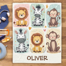 Whimsical Safari Animals