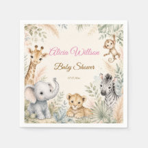 Whimsical Safari Bebis Shower Firande
