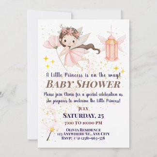 Whimsical Sagobarnsbabyshower-inbjudan Inbjudningar