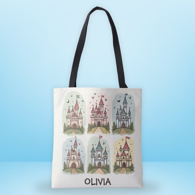 Whimsical Sagor Slott Tygkasse (Skapare uppladdad)
