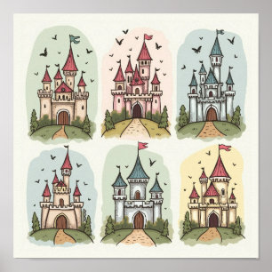 Whimsical Sagor Slotts Poster