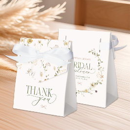 Whimsical Sagoträlsgård & Bågar Bröllopsdusch Presentaskar