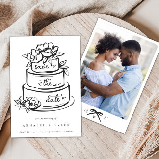 Whimsical Save The Date Inbjudningar