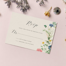 Whimsical Secret Garden Wildblommor OSA kort