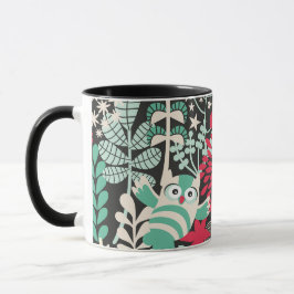 Whimsical Skog Ule Mugg