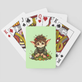 Whimsical Skogssprite Spelkort