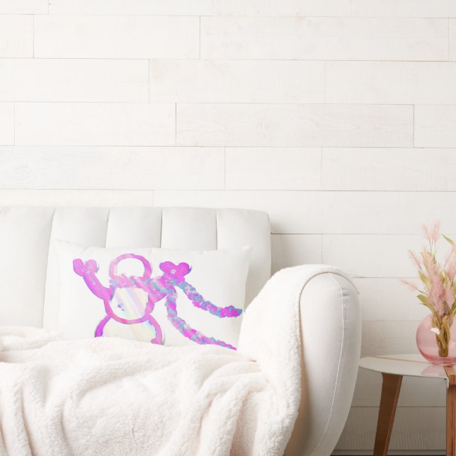 Whimsical snögubbe lumbarkudde (Soffa)