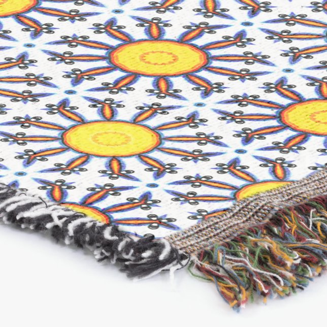 Whimsical Sol Throw Blanket Filt (Hörn)