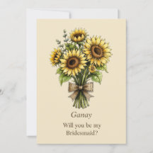 Whimsical Solrosbukett Bröllopspartförslag