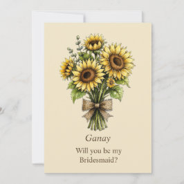 Whimsical Solrosbukett Bröllopspartförslag