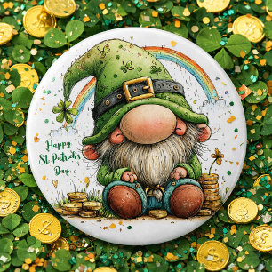Whimsical St. Patrick's Day Tomte Knapp
