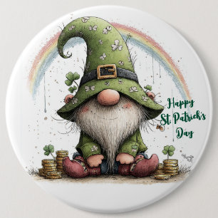Whimsical St. Patrick's Day Tomte Knapp