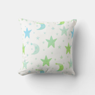 Whimsical Stars and Moons Kudde