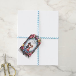 Whimsical Steampunk Älva Bröllop Presentetikett