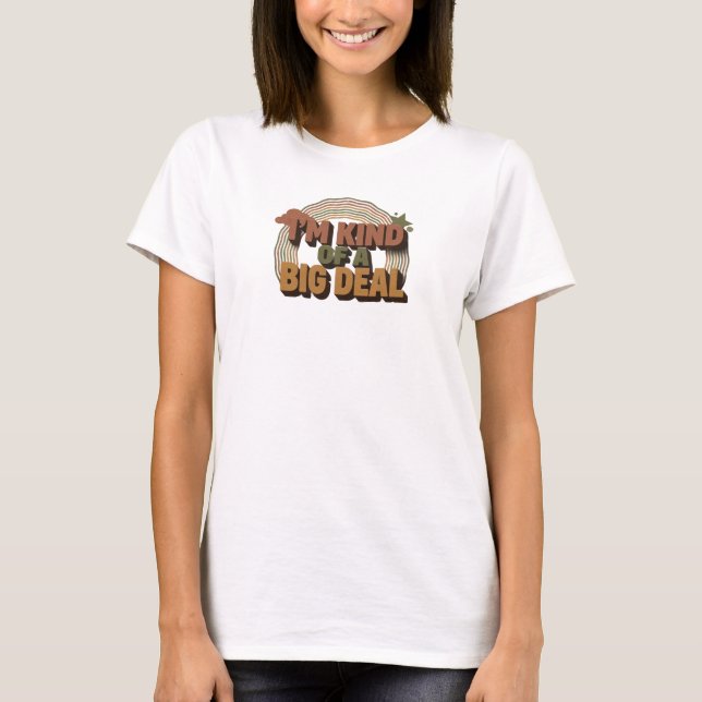 Whimsical STOR AFFÄR Stilsatsning T Shirt (Framsida)