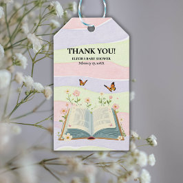 Whimsical Storybook Baby Shower Presentetikett