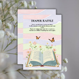 Whimsical Storybook Baby Shower Tilläggskort