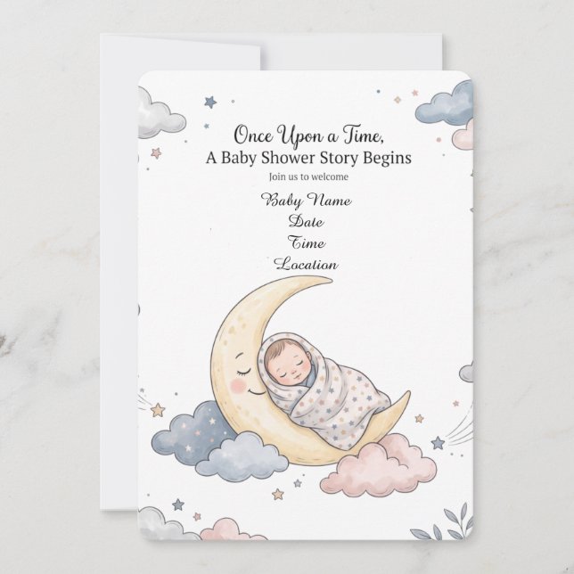 Whimsical Storybook Classic | Barnkalas  Inbjudningar (Framsida)