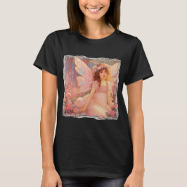 Whimsical Storybook Fairy in Enchanted Forest T Shirt