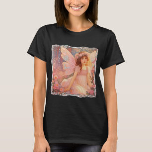 Whimsical Storybook Fairy in Enchanted Forest T Shirt