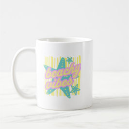 Whimsical strand sniglar kaffemugg