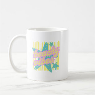 Whimsical strand sniglar kaffemugg