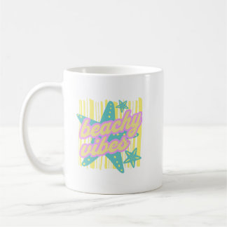 Whimsical strand sniglar kaffemugg
