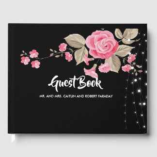 Whimsical String Ljus Black Gästböcker