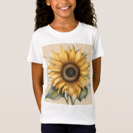 Whimsical Sunflower, Sunflower, Adorable Sunflower T Shirt
