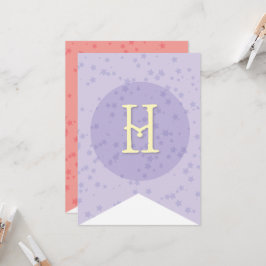 Whimsical Sweet Fairy Princess Girl Födelsedagsfes Kort