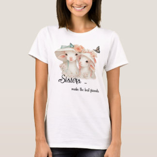 Whimsical Systrar Gör De Bästa Vännerna  T Shirt
