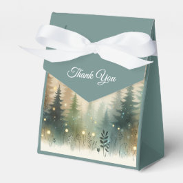 Whimsical Tallskog Änglampa Bröllop Presentaskar