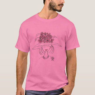 Whimsical tävlingsdag t-shirt