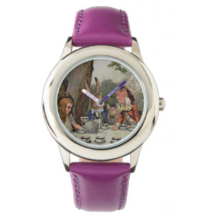 Whimsical Tea Party MadHatter Wonderland Armbandsur