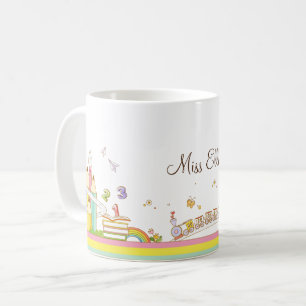 Whimsical Teacher's Scene Personlig Kaffemugg