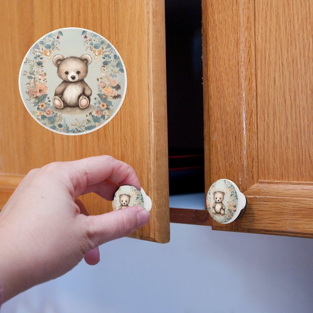 Whimsical Teddybjörn Knopp (Skapare uppladdad)