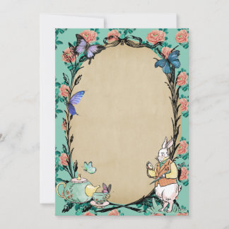 Whimsical Tekoppsinbjudan Inbjudningar