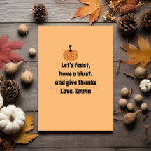 Whimsical Thanksgiving-middag 