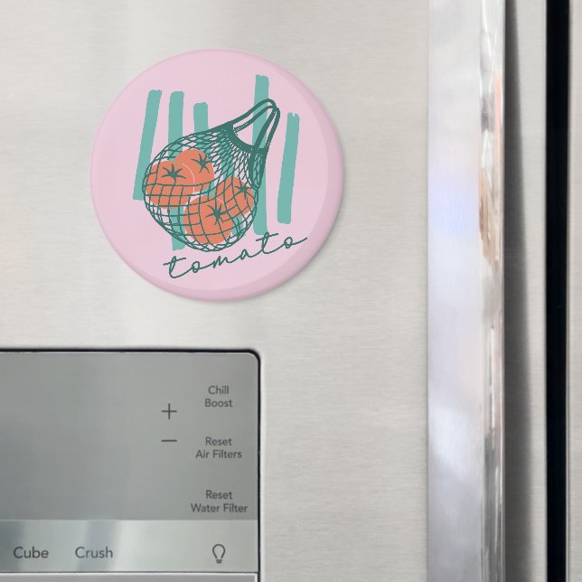 Whimsical Tomatos Italien Marknad för Jordbrukare Magnet (In Situ (Fridge))
