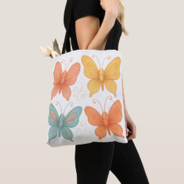 Whimsical Tote Tygkasse