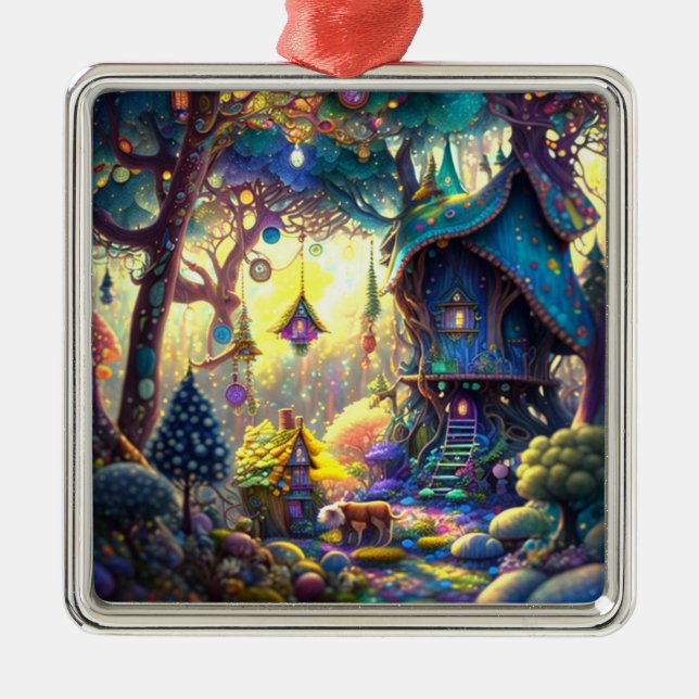Whimsical Treehouse Ornament (Framsidan)
