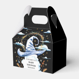 Whimsical Trollspö Wizard Hat Baby Shower Presentaskar