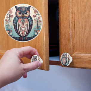 Whimsical Ugglan Knopp